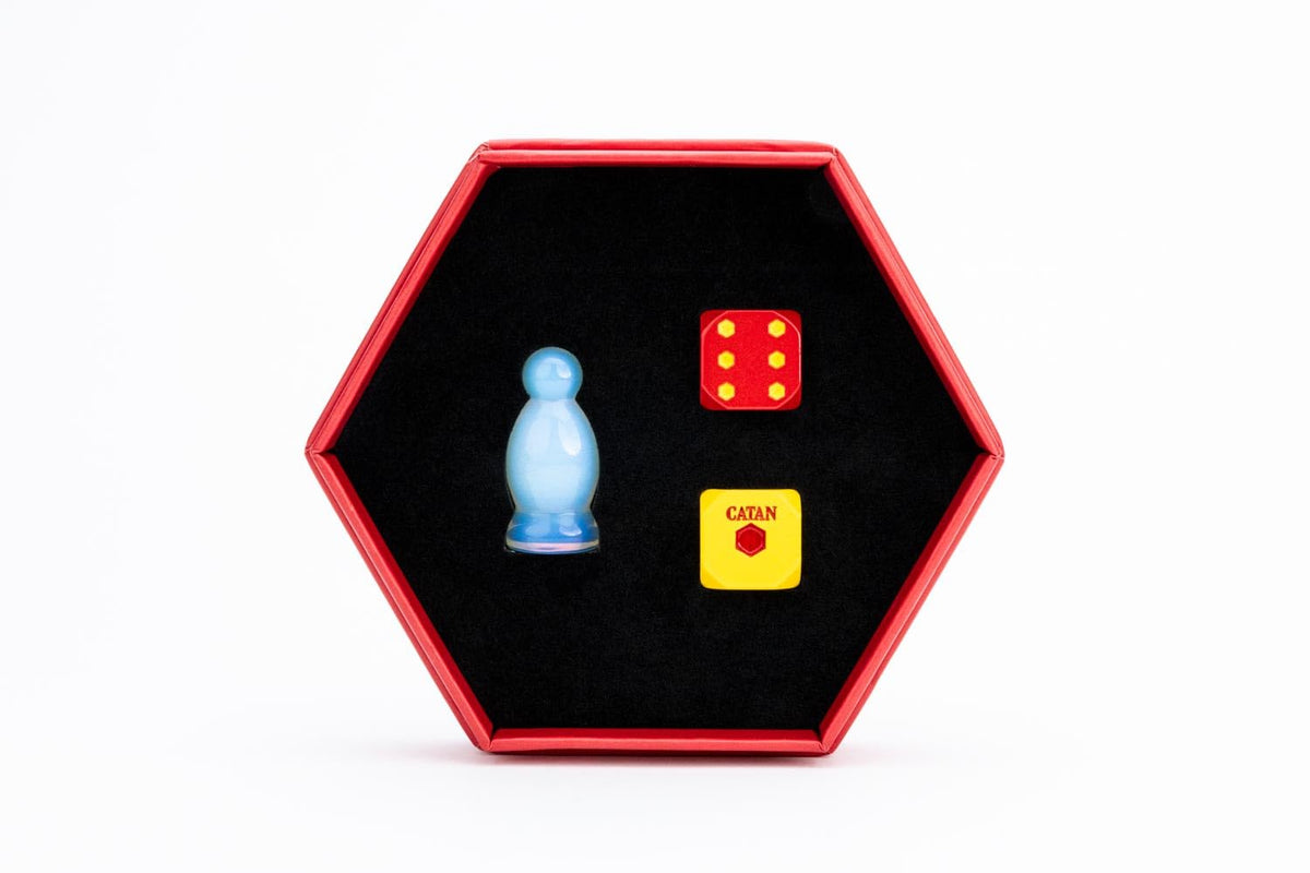 FanRoll Metal Dice Set Opalite