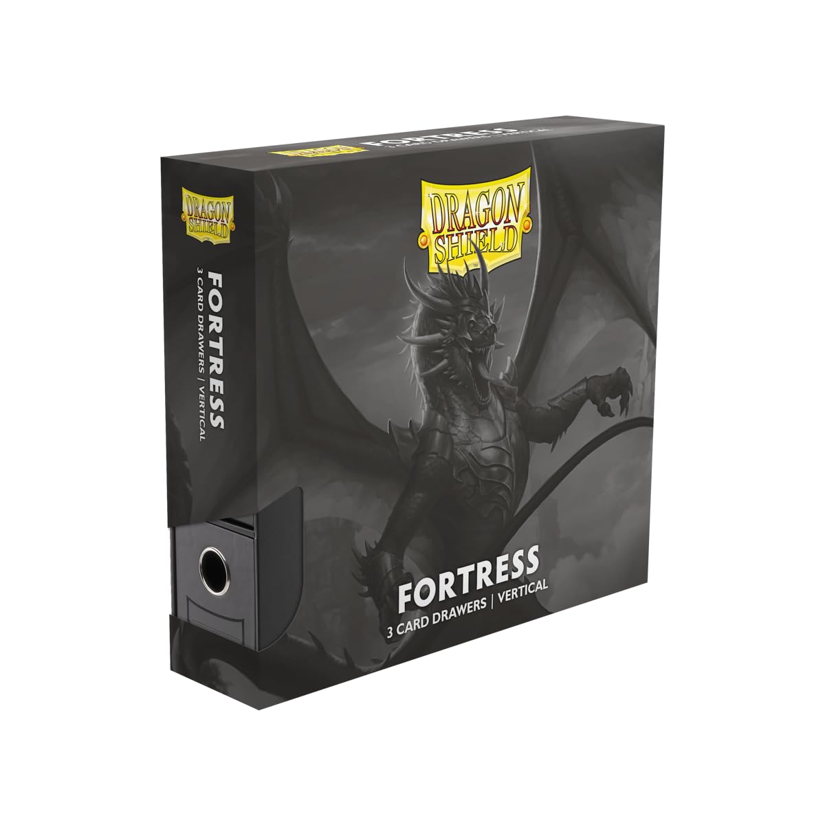 Dragon Shield 3 Drawers Vertical Black