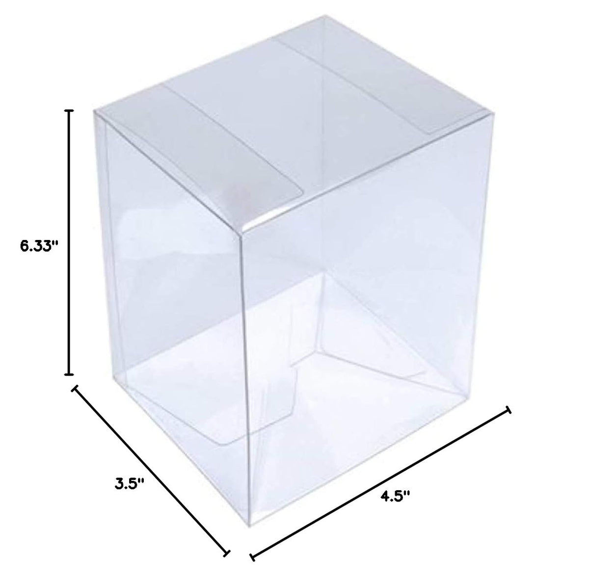 Entertainment Earth 3.75" Vinyl Collectible Collapsible Protector Box, 20-Pack
