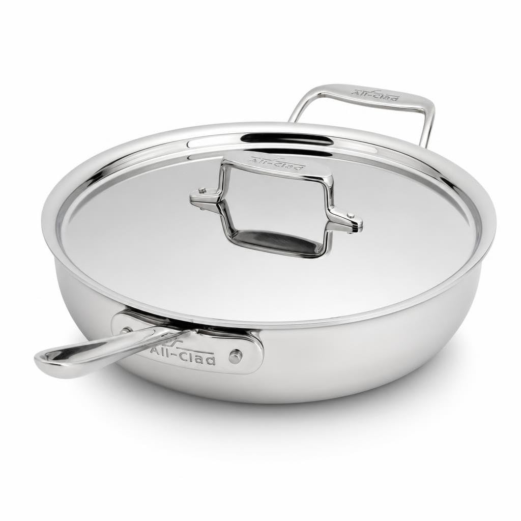 All-Clad d5 Stainless Steel 6 Quart Essential Pan with Lid [Kitchen]