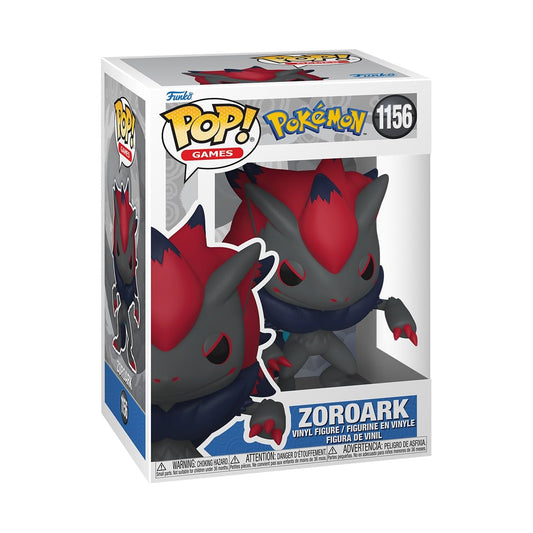 Funko Pop! Games: Pokemon - Zoroark - Collectable Vinyl Figure - Gift Idea - Official Merchandise - Toys for Kids & Adults - Video Games Fans - Model Figure for Collectors and Display