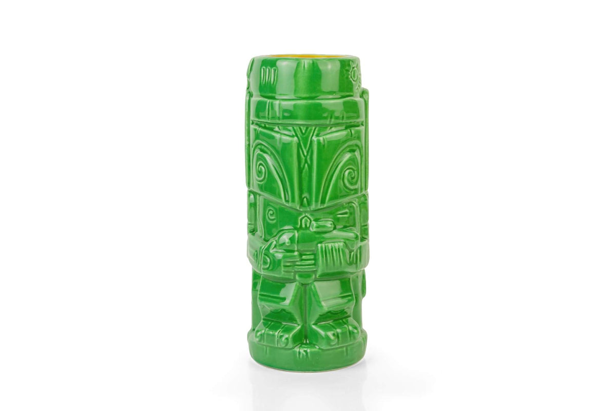 Geeki Tikis Star Wars Boba Fett Mug | Official Star Wars Collectible Tiki Style Ceramic Cup | Holds 13 Ounces