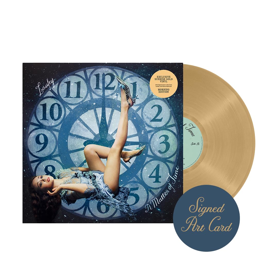 A Matter of Time Morning Ed [Sunrise Gold Vinyl] with Signed Insert, Laufey