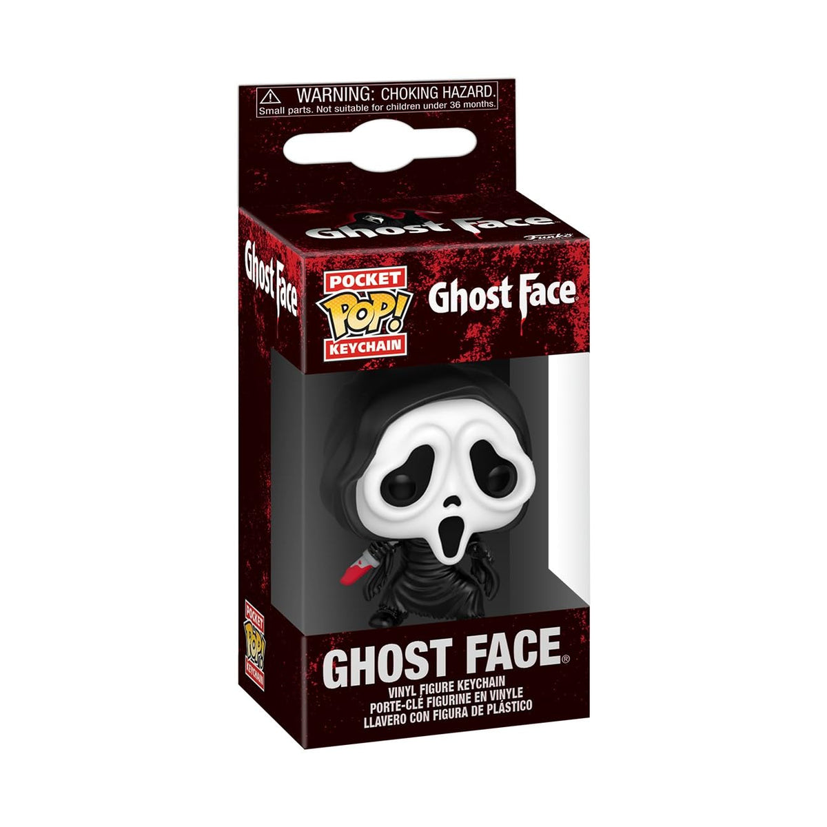 Funko Pop! Keychain: Horror - Ghostface Novelty Keyring - Collectable Mini Figure - Stocking Filler - Gift Idea - Official Merchandise - Horror Fans - Backpack Decor