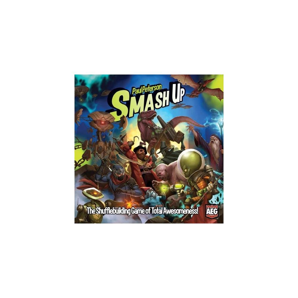 Smash Up, Shufflebuilding Card Game of Total Awesomeness, Sci-Fi & Fantasy
