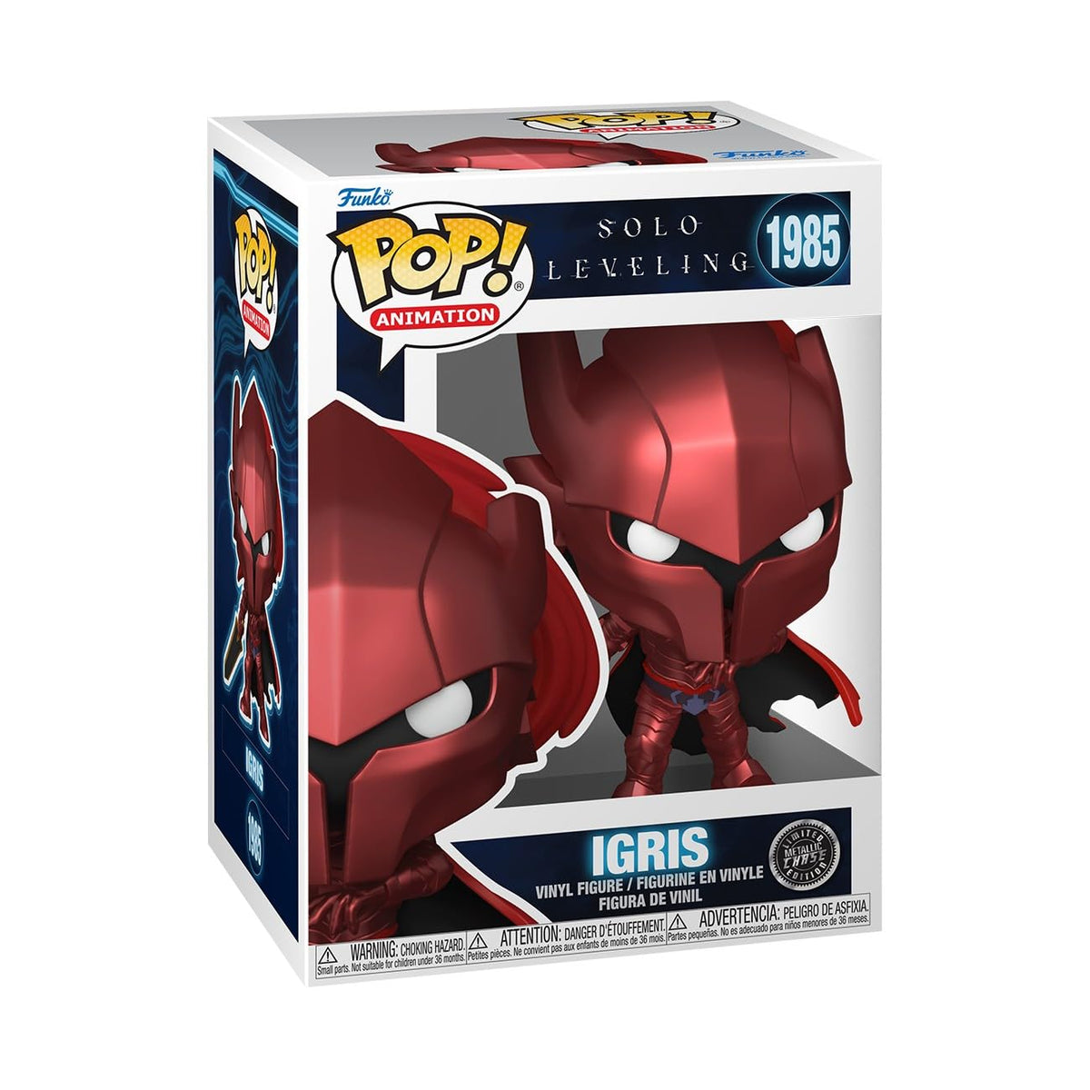 Funko POP! Animation: Solo Leveling - Igris - 1 in 6 Chance of Rare Chase