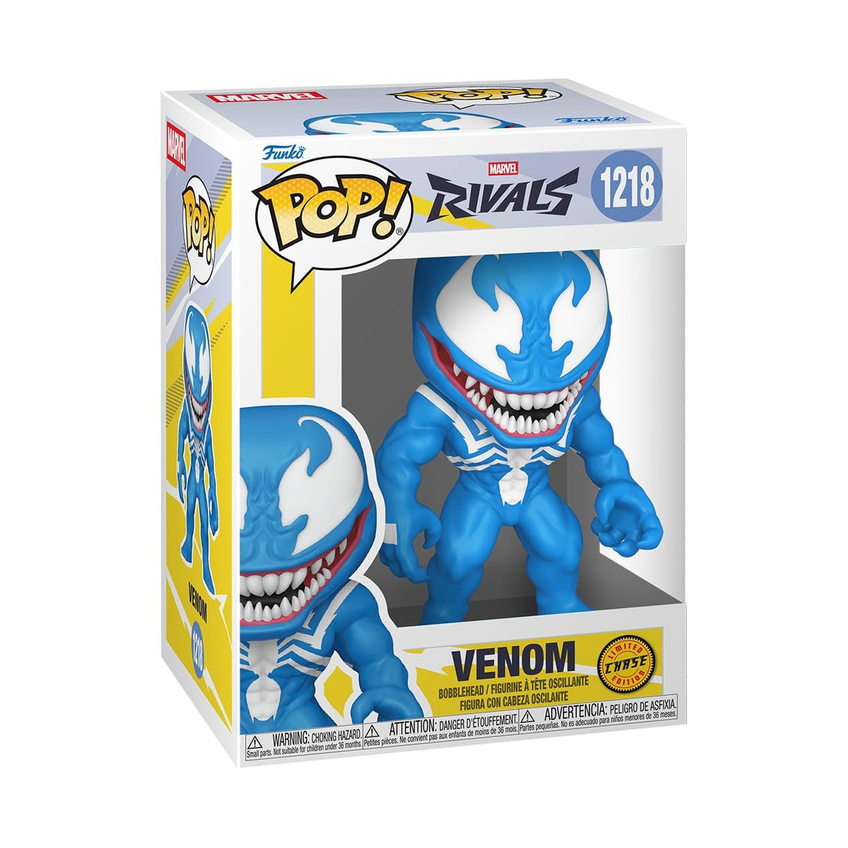 Funko Pop! Games: Marvel Rivals - Venom - 1/6 Odds for Rare Chase Variant - Collectable Vinyl Figure - Gift Idea - Official Merchandise - Toys for Kids & Adults - Marvel Fans