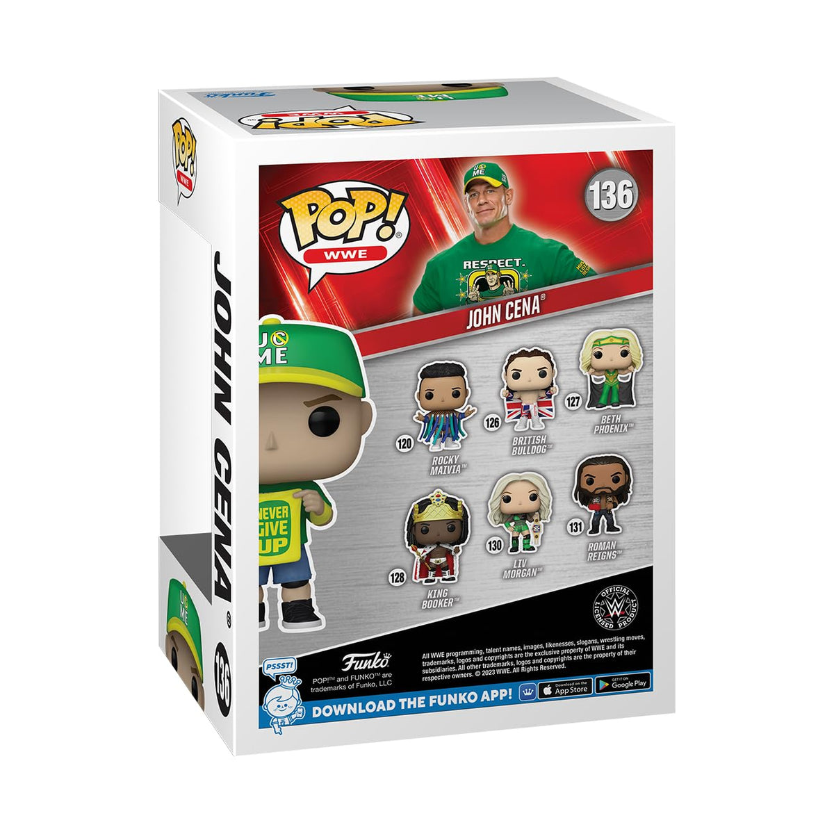 Funko POP! WWE: John Cena - Never Give Up