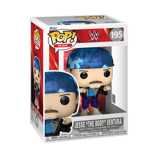Funko Pop! WWE: Jesse The Body Ventura - Collectable Vinyl Figure - Gift Idea - Official Merchandise - Toys for Kids & Adults - Sports Fans - Model Figure for Collectors and Display