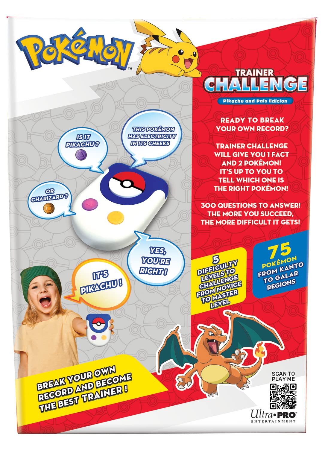Ultra Pro Pokemon Trainer Challenge Edition Toy - I Will Guess It! Guess that Pokémon! Fun for Board Game & TCG Fans - Pokemon Cards, Magic The Gathering, Pokémon Card Binder