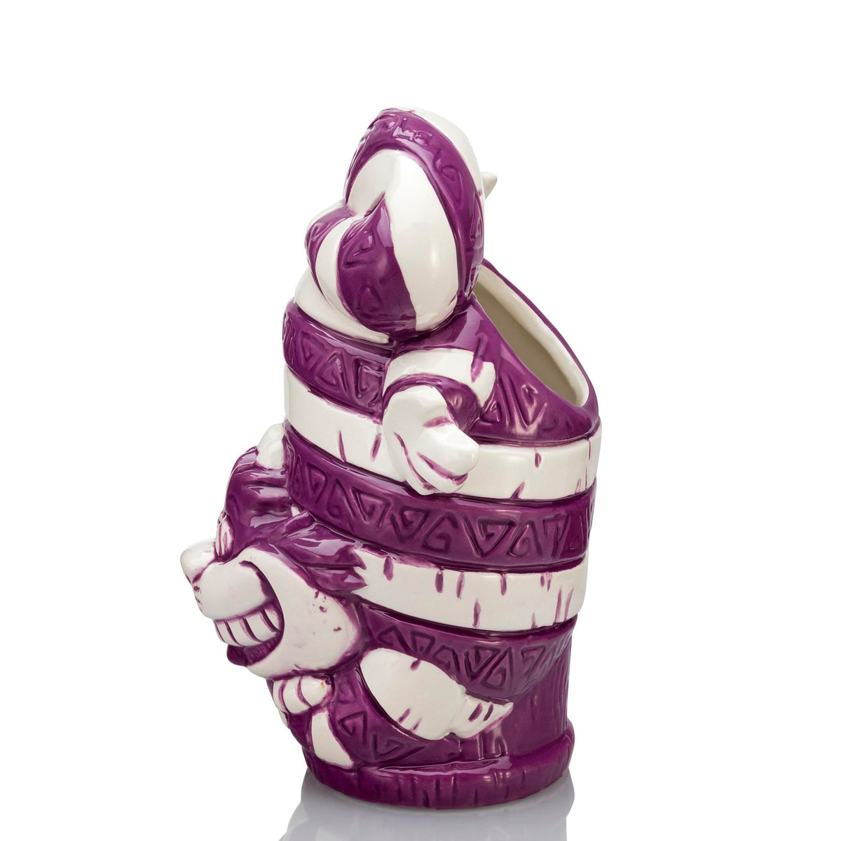 Geeki Tikis Disney Alice in Wonderland Cheshire Cat Ceramic Mug | Party Cocktail Tumbler For Liquor and Beverages | Holds 13 Ounces
