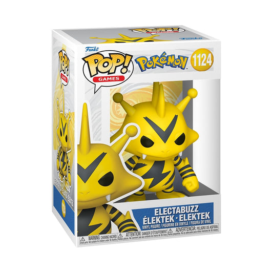 Funko Pop! Games: Pokemon - Electabuzz - Collectable Vinyl Figure - Gift Idea - Official Merchandise - Toys for Kids & Adults - Video Games Fans - Model Figure for Collectors and Display