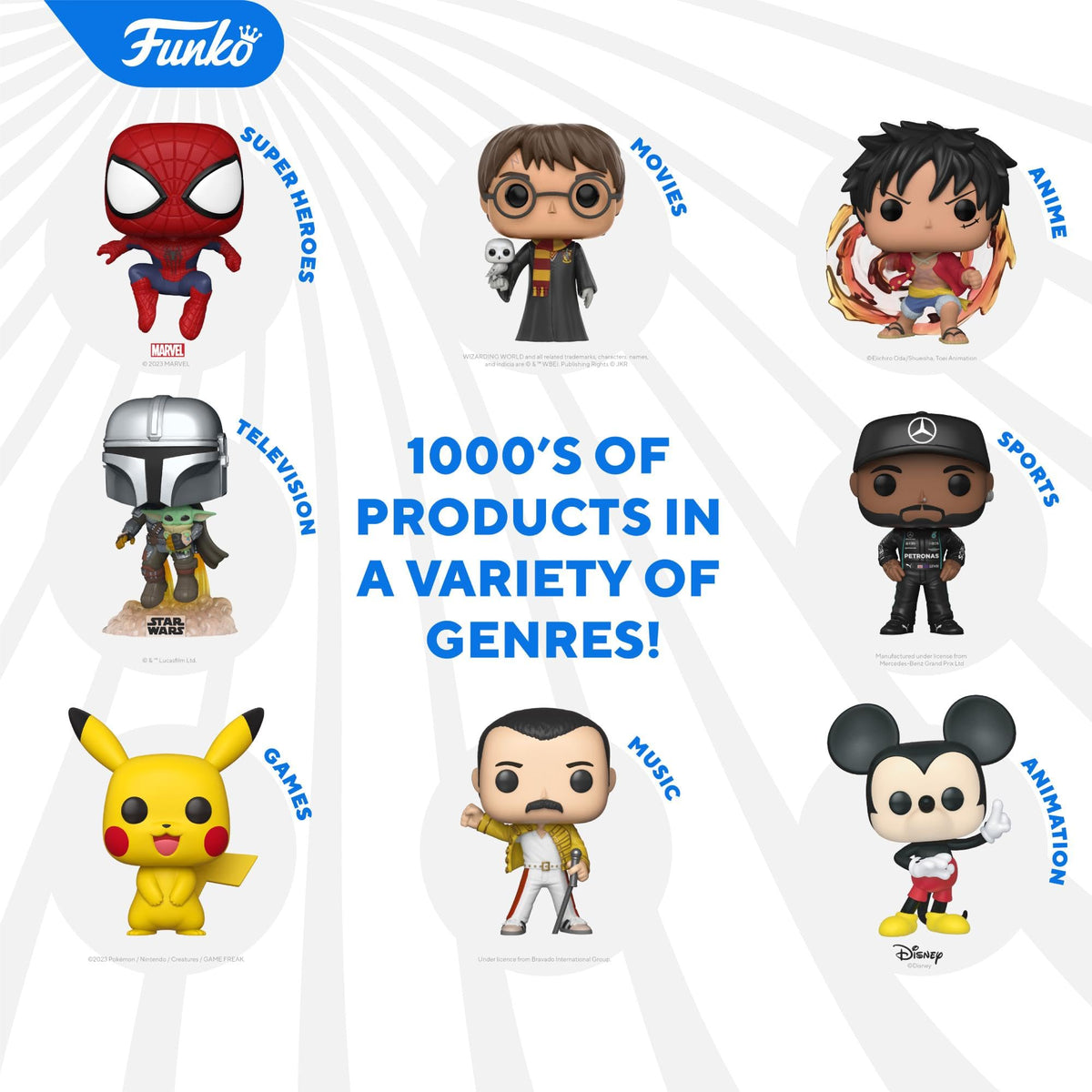Funko Pop! Keychain: Zootopia 2 - Nick Wilde Novelty Keyring - Collectable Mini Figure - Stocking Filler - Gift Idea - Official Merchandise - Disney Fans - Backpack Decor