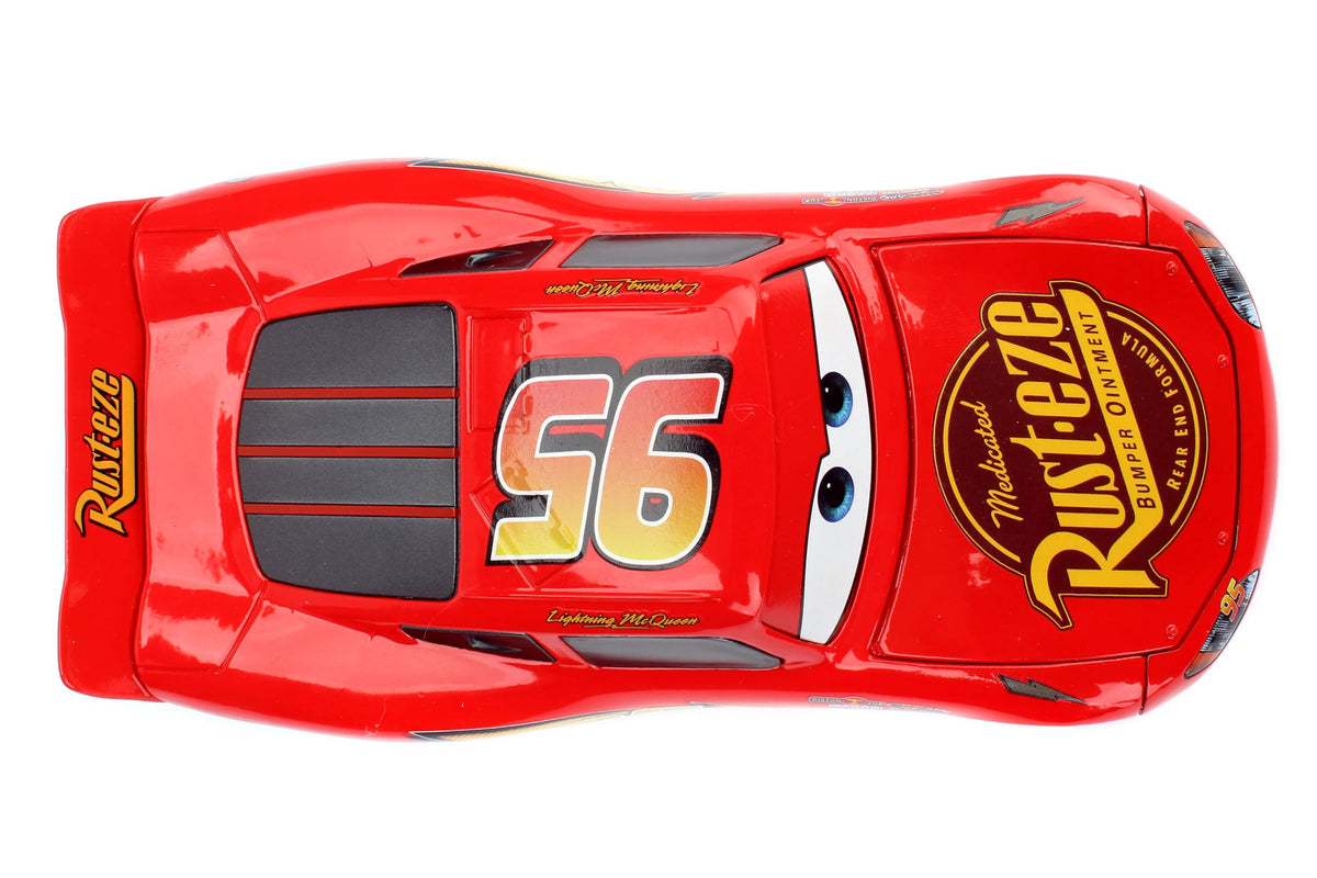 Disney Pixar Cars 3 1:24 Lightning McQueen Die-Cast Car with Tire Rack (99751)