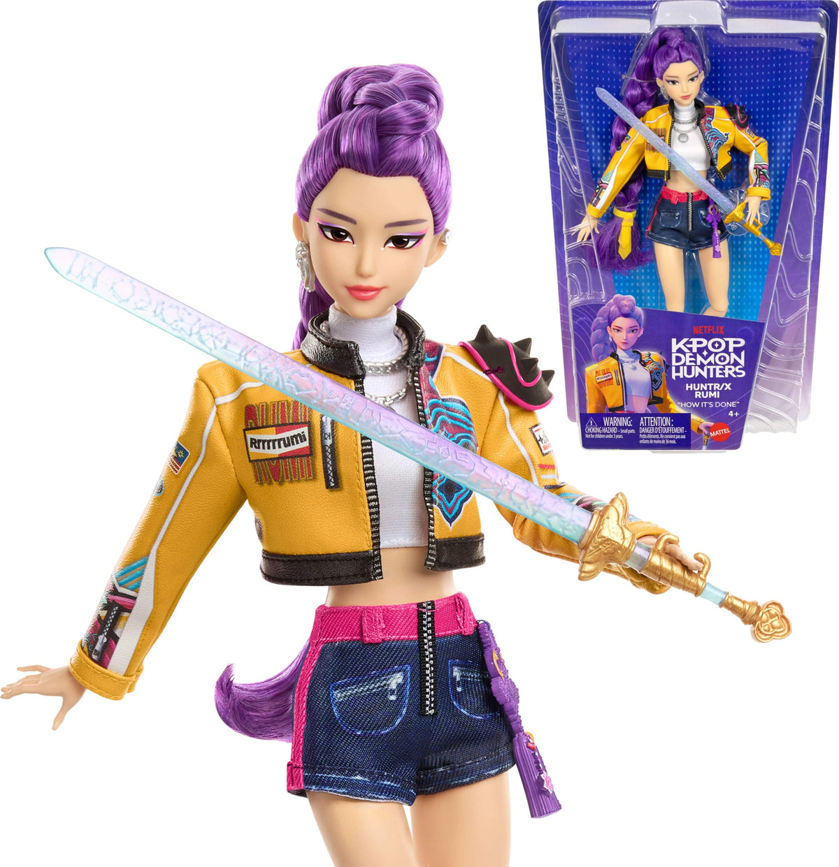 Mattel Kpop Demon Hunters HUNTR X Rumi