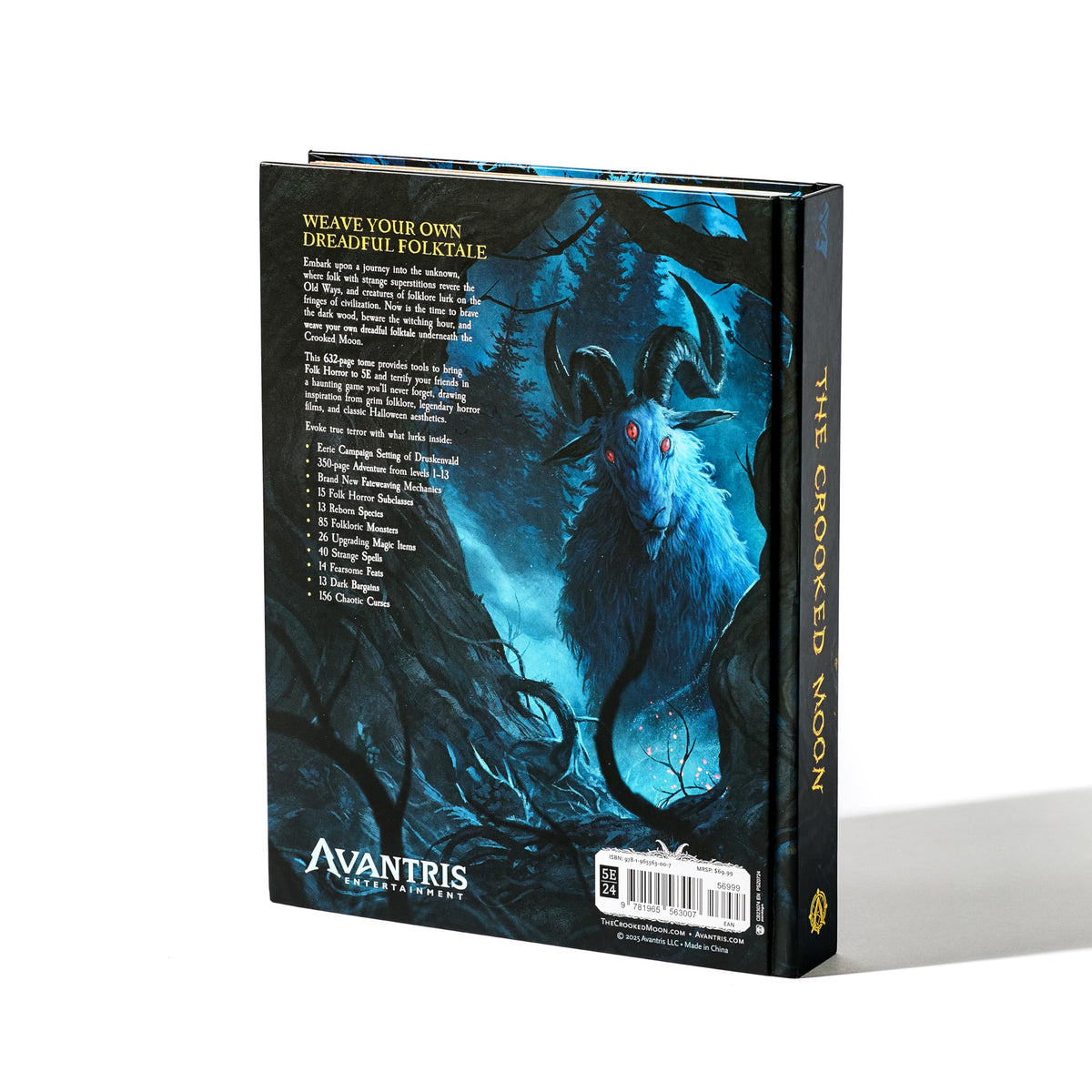 The Crooked Moon Hardcover Book