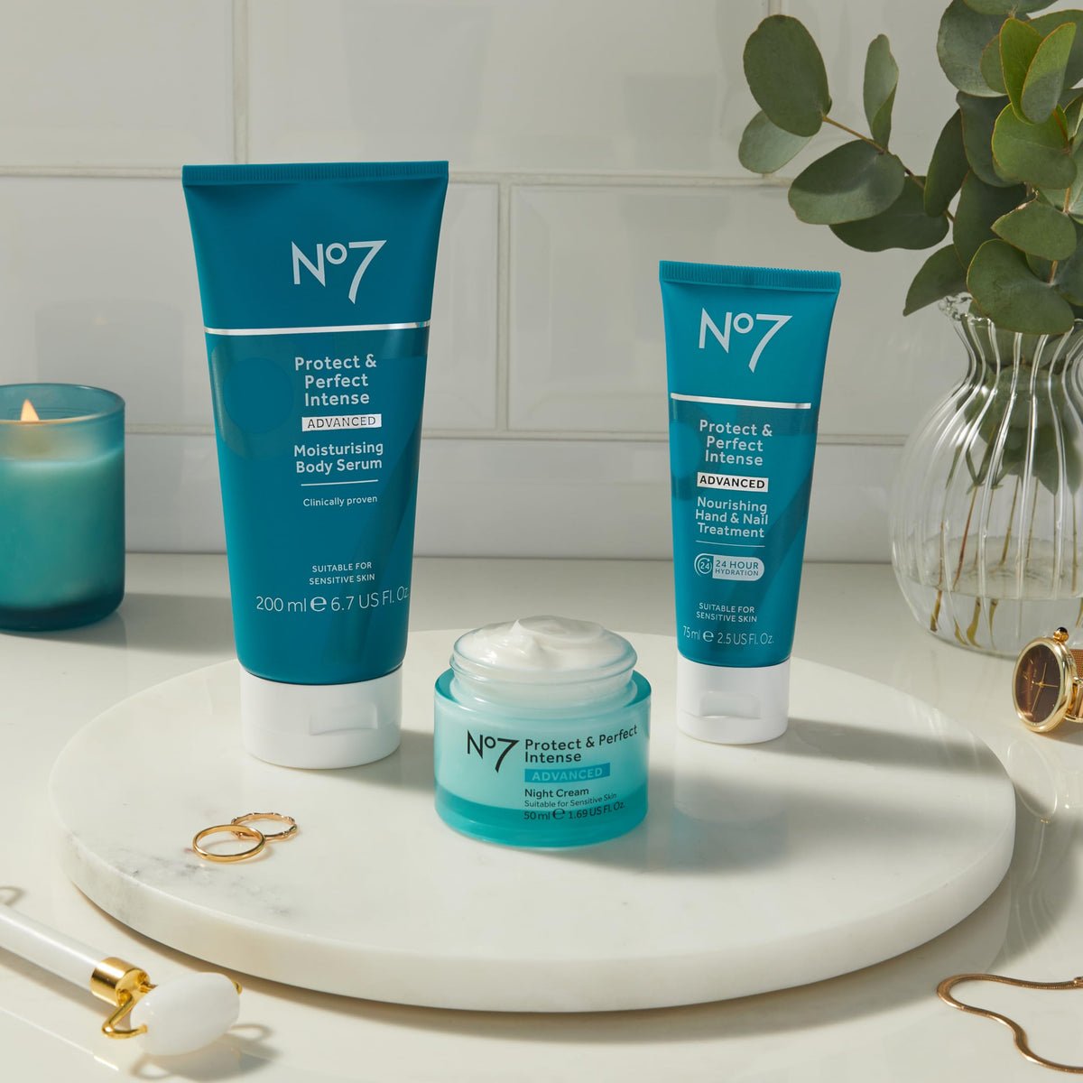 No7 Protect & Perfect Intense Advanced Body Serum, 6.7 oz