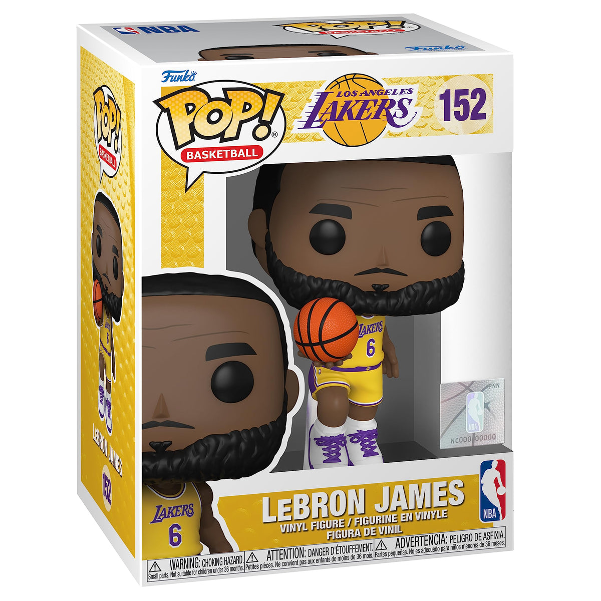 Funko POP! NBA: Lakers - Lebron James 6